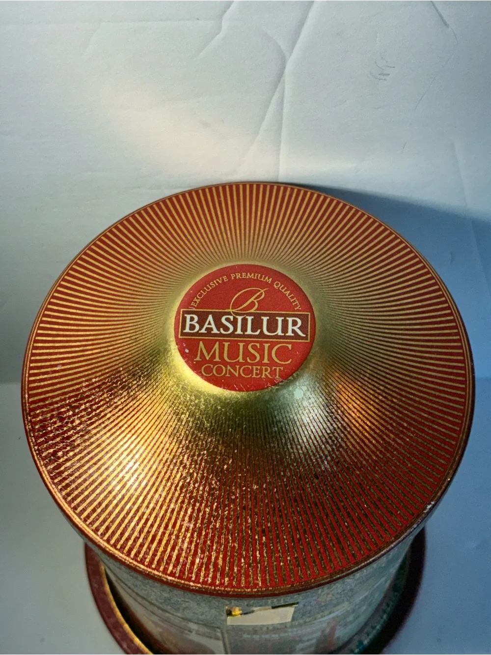 Basilur Music Concert London Musical Tea Tin Canister – Plays 